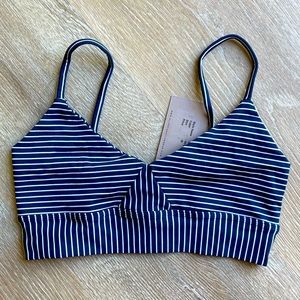 OLYMPIA ACTIVEWEAR Daphne Stripe Sports Bra size S